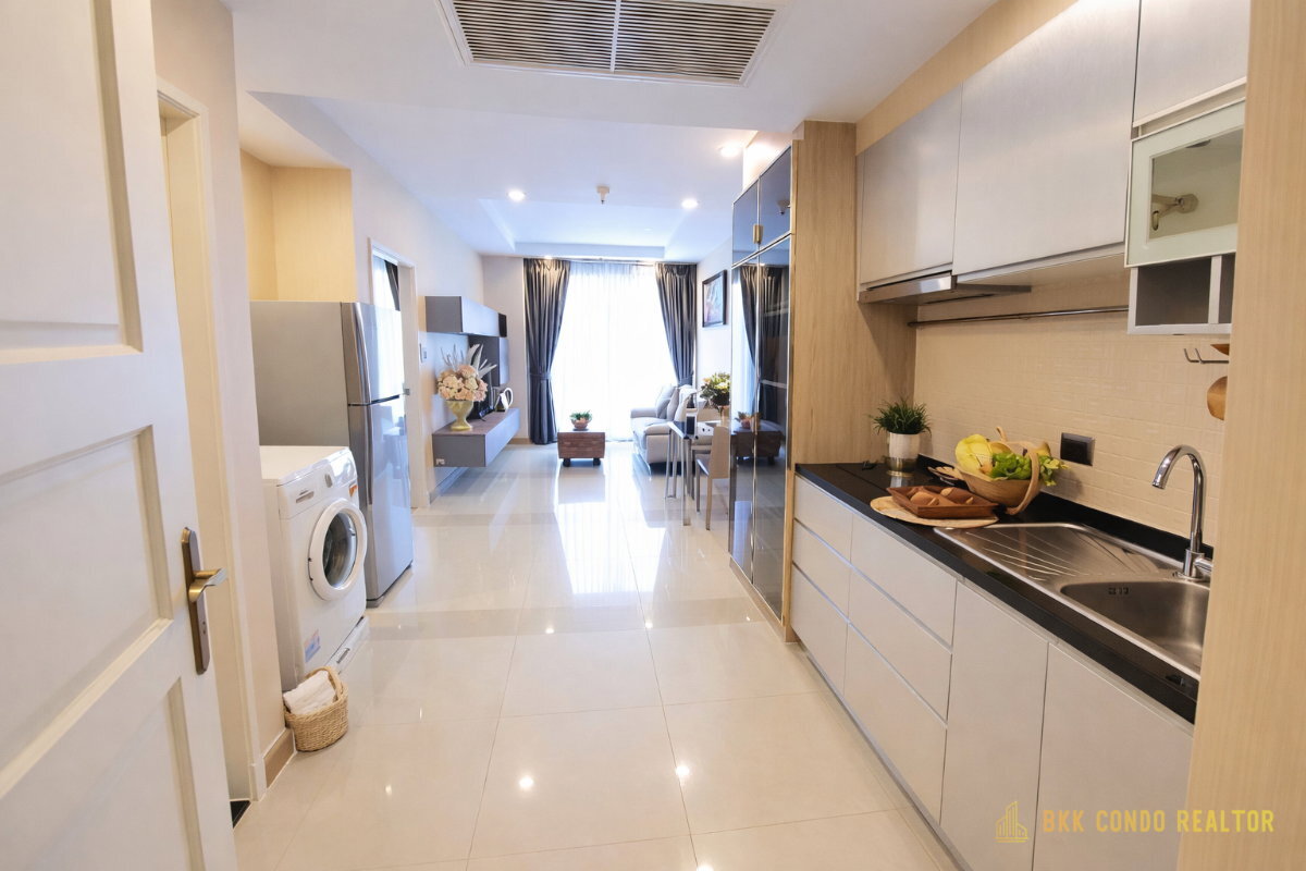 1-Bedroom Condo for Rent at Supalai Wellington (47 sqm) — Rama 9 MRT
