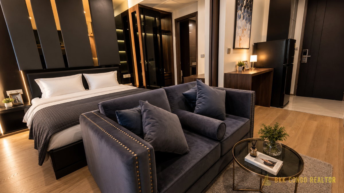1-Bedroom Condo for Rent at Ashton Chula – Silom (34.5 sqm) — Sam Yan MRT
