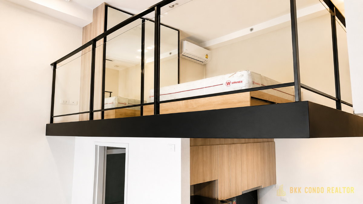a01763-05 Duplex 1-Bedroom Condo for Rent at Siamese Sukhumvit 48 (35 sqm) — On Nut BTS