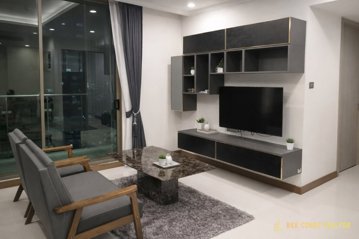 2-Bedroom Condo for Rent at Supalai Oriental Sukhumvit 39 (66 sqm) — Phrom Phong BTS