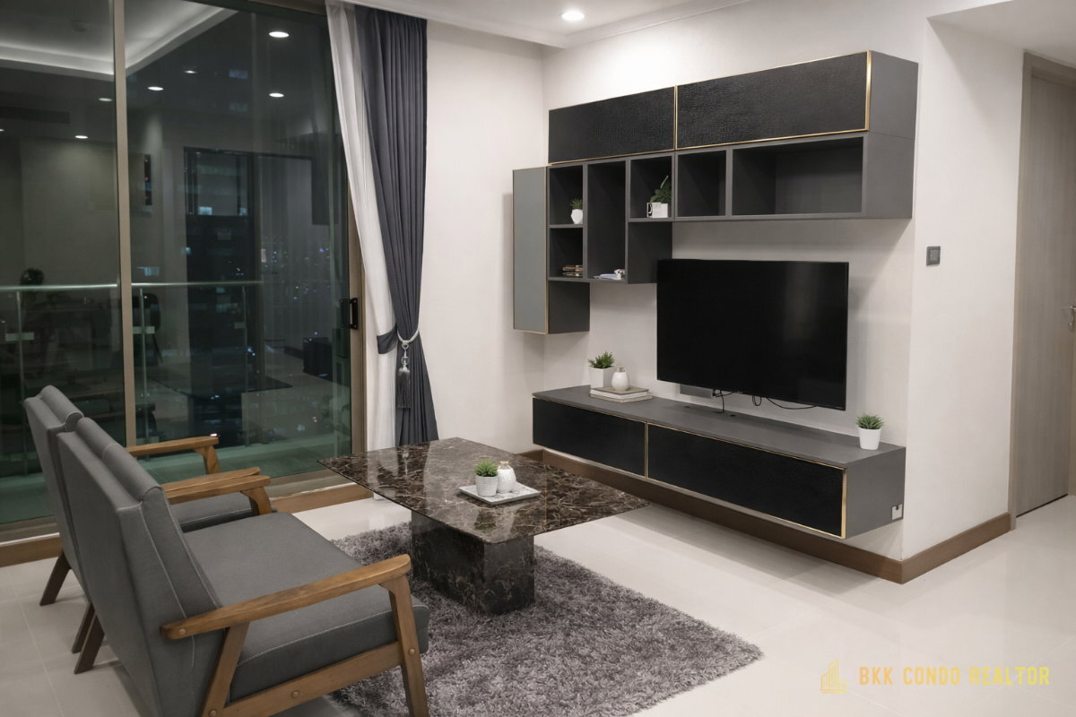 2-Bedroom Condo for Rent at Supalai Oriental Sukhumvit 39 (66 sqm) — Phrom Phong BTS