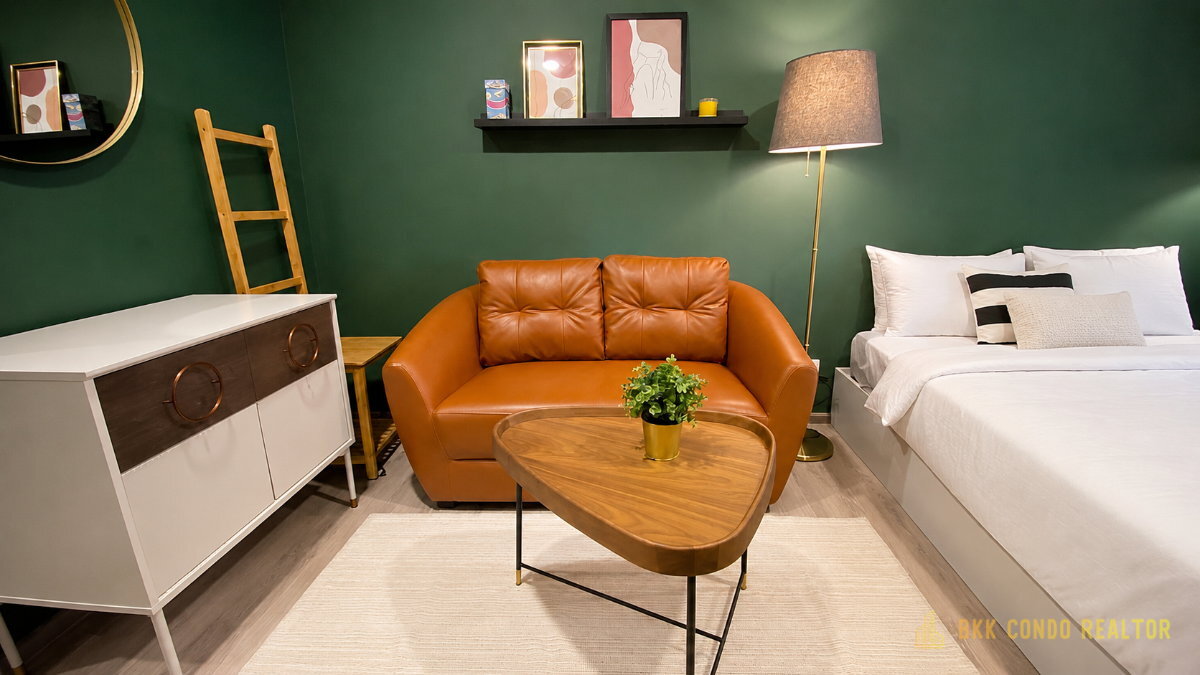 1-Bedroom Condo for Rent at Knights Bridge Collage Sukhumvit 107 (26 sqm) — Bearing BTS