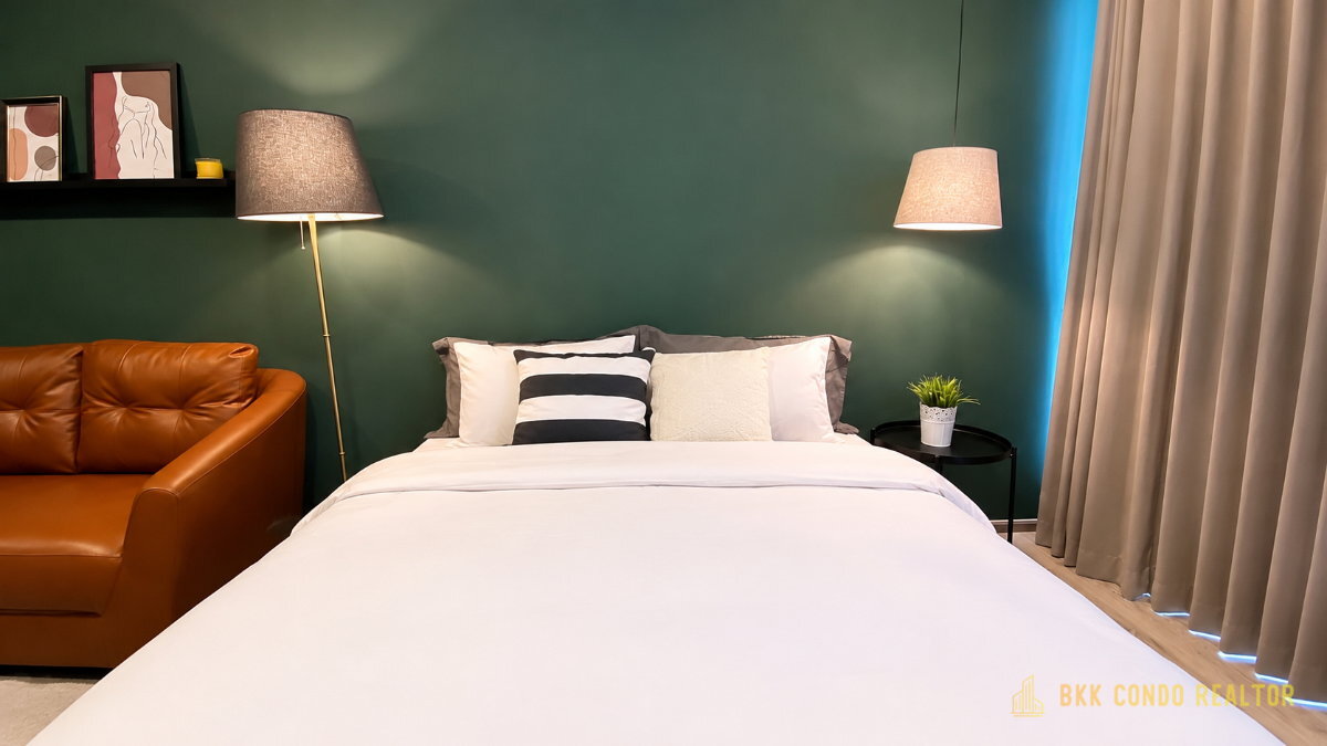1-Bedroom Condo for Rent at Knights Bridge Collage Sukhumvit 107 (26 sqm) — Bearing BTS