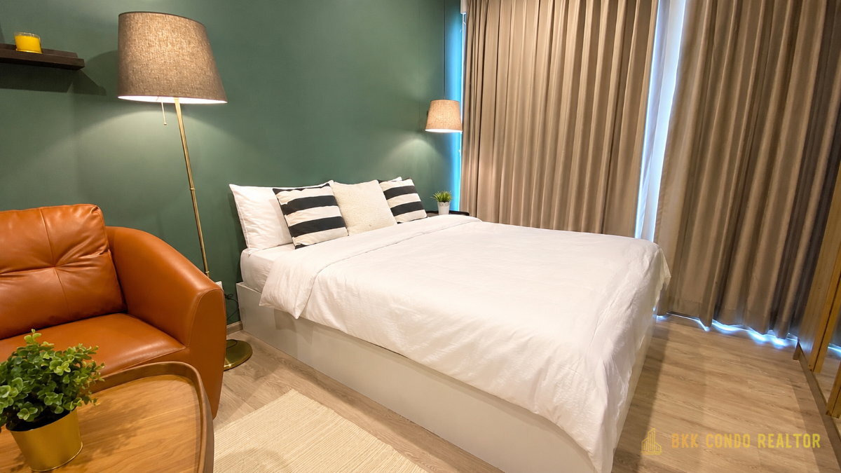 1-Bedroom Condo for Rent at Knights Bridge Collage Sukhumvit 107 (26 sqm) — Bearing BTS