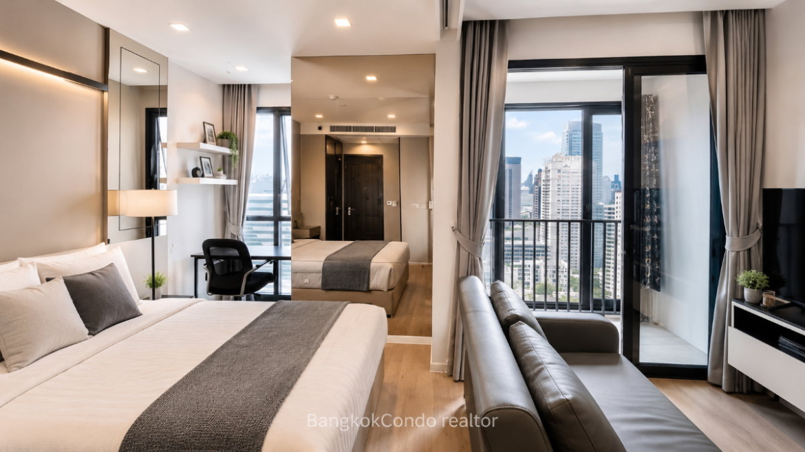 1-Bedroom Condo for Rent at Ashton Asoke (35 sqm) — Asoke BTS