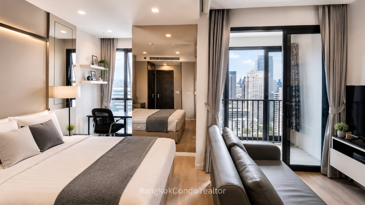a02269-02 1-Bedroom Condo for Rent at Ashton Asoke (35 sqm) — Asoke BTS