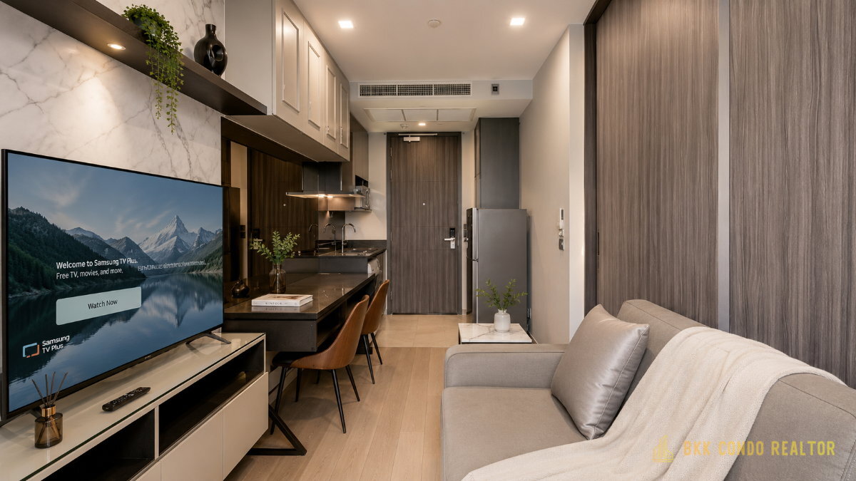 a02269-07 1-Bedroom Condo for Rent at Ashton Asoke (35 sqm) — Asoke BTS