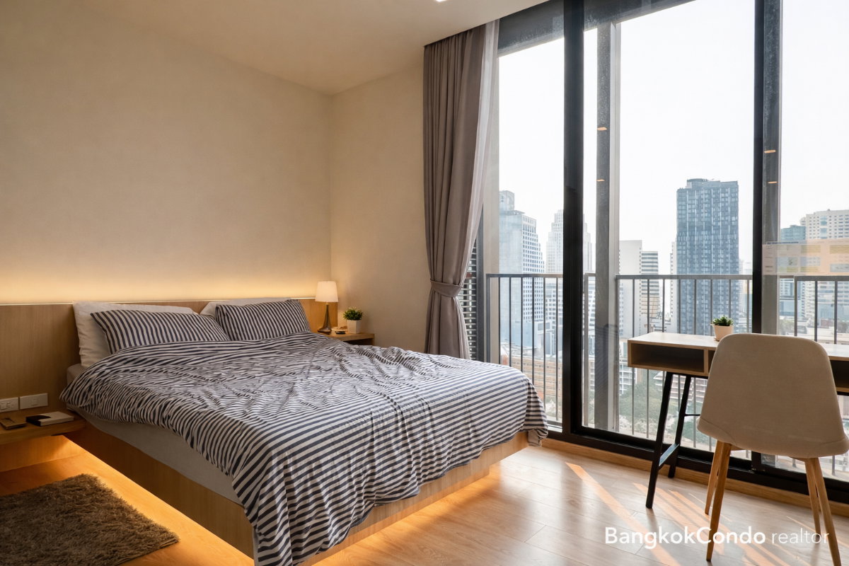 1-Bedroom Condo for Rent at Noble Around Sukhumvit 33 (28 sqm) — Phrom Phong BTS