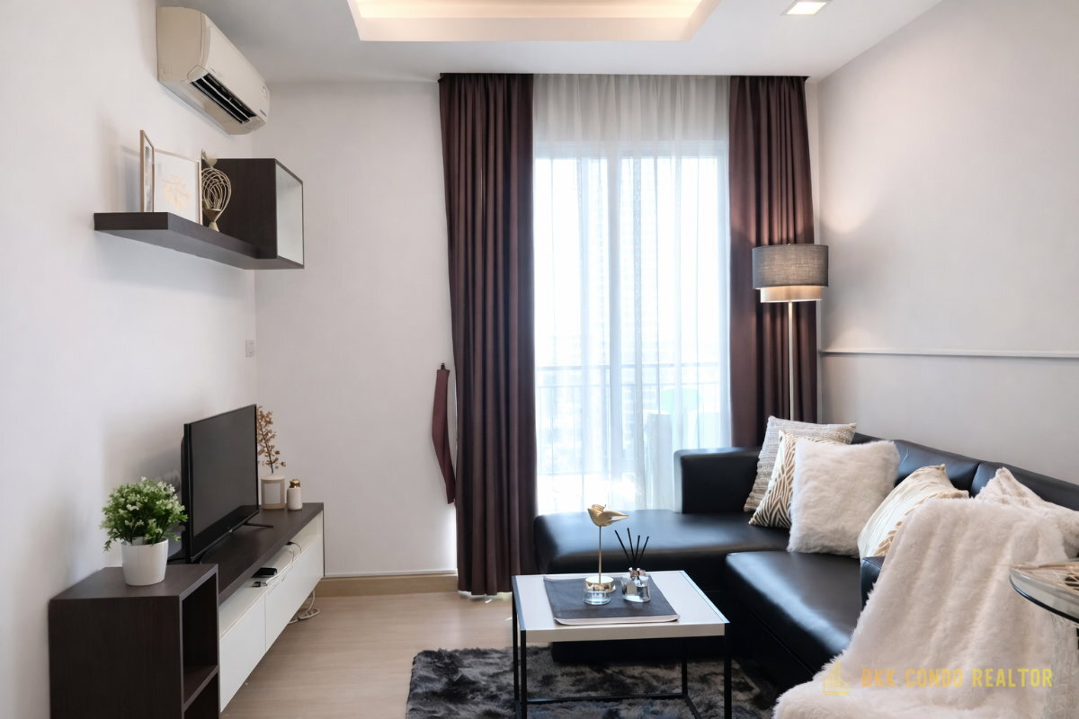 1-Bedroom Condo for Rent at Thru Thonglor (31 sqm) — Thong Lo BTS