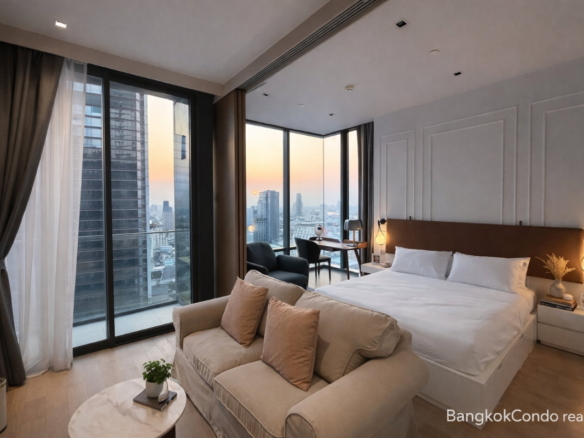 1-Bedroom Condo for Rent at Ashton Silom (36 sqm) — Surasak BTS