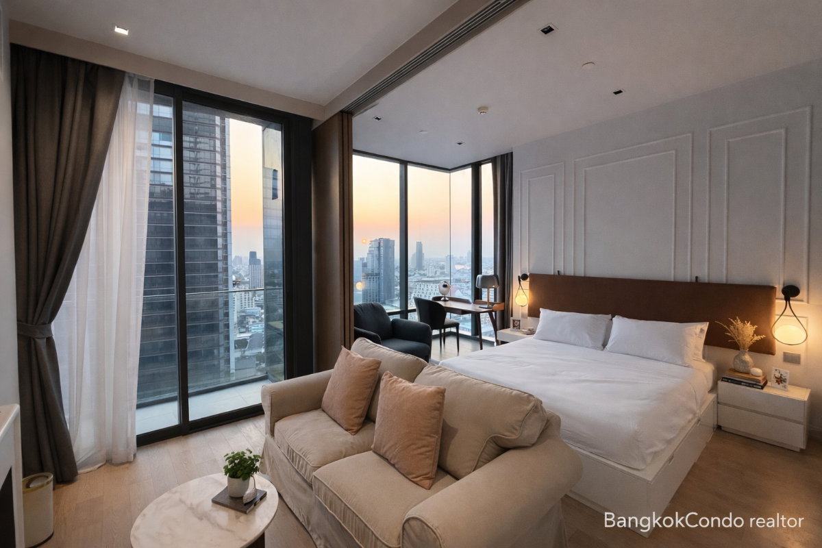 1-Bedroom Condo for Rent at Ashton Silom (36 sqm) — Surasak BTS