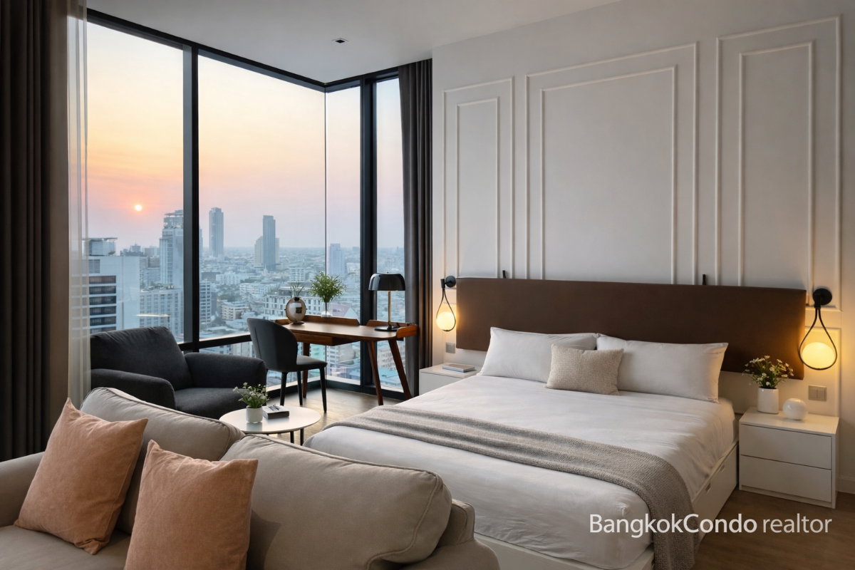 1-Bedroom Condo for Rent at Ashton Silom (36 sqm) — Surasak BTS