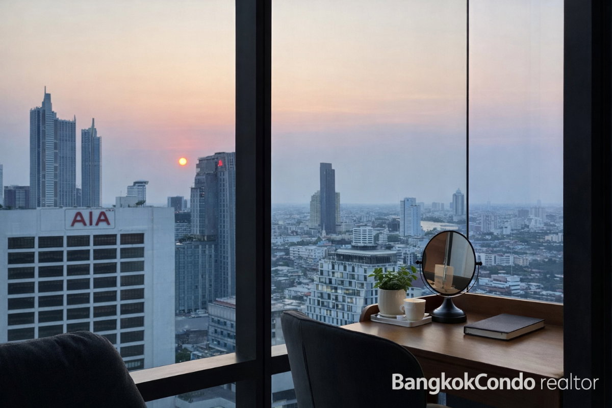1-Bedroom Condo for Rent at Ashton Silom (36 sqm) — Surasak BTS