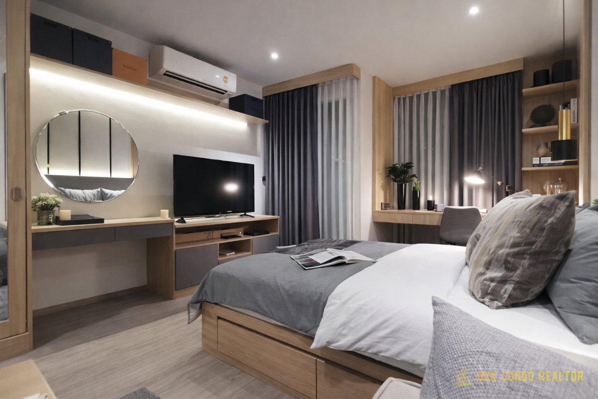 Studio Condo for Rent at Rhythm Ekkamai (30 sqm) — Ekkamai BTS