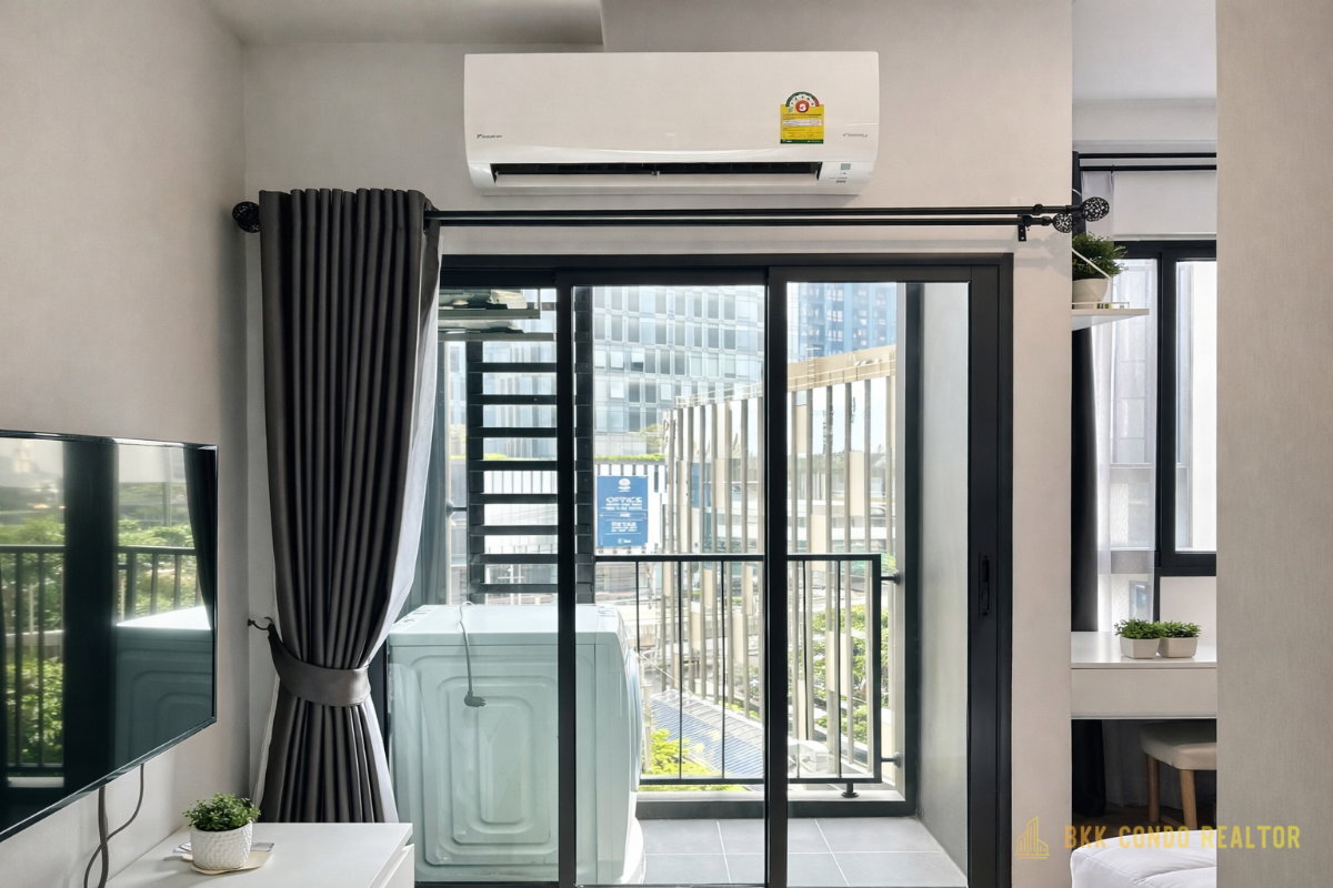 a02827-10 1-Bedroom Condo for Rent at Ideo New Rama 9 (26 sqm) — Rama 9 MRT