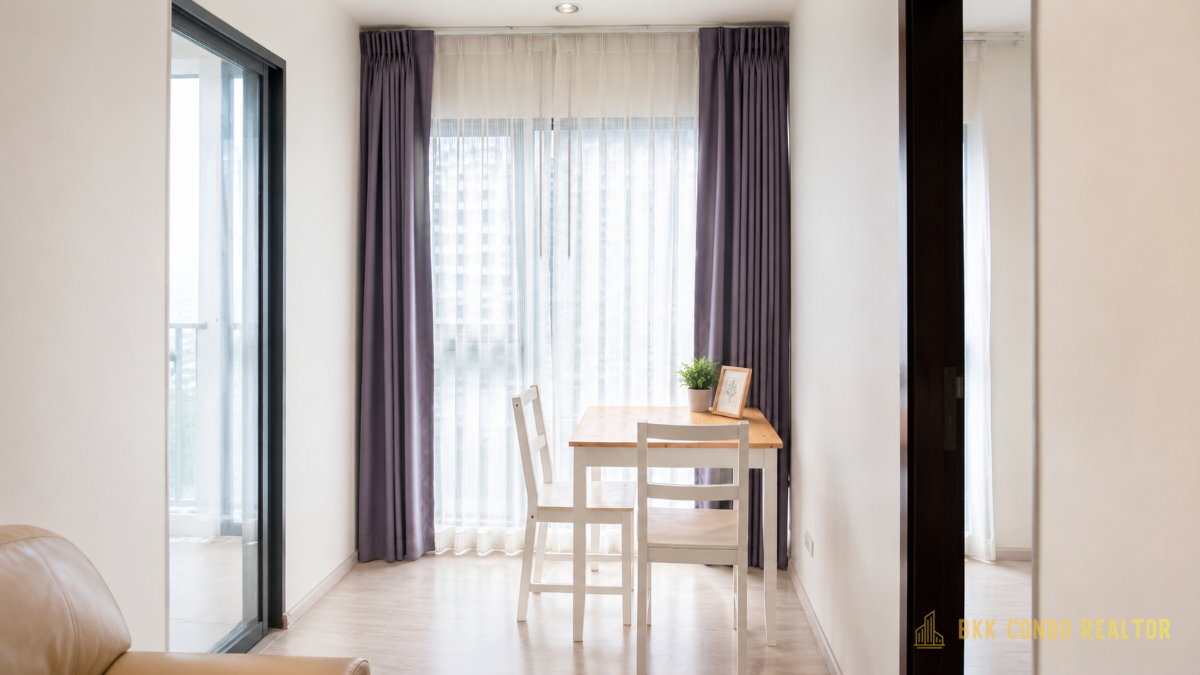 1-Bedroom Condo for Rent at Rhythm Asoke (31 sqm) — Asoke BTS