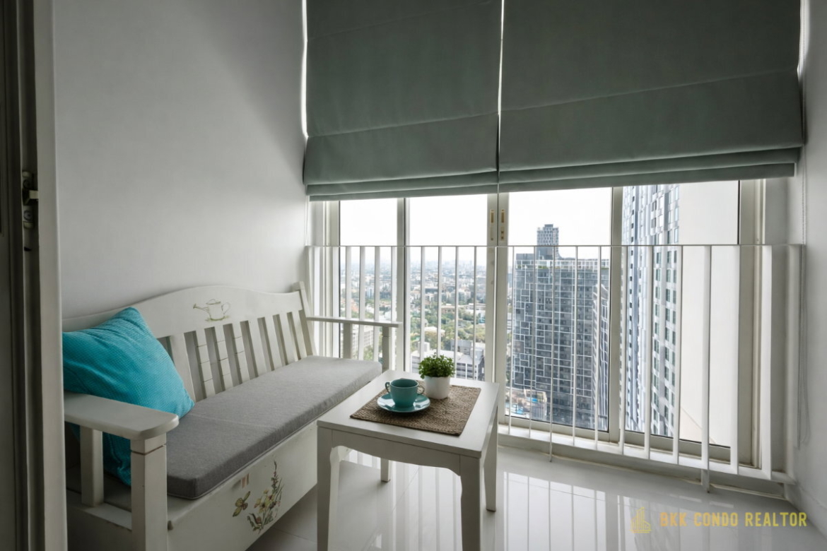 1-Bedroom Condo for Rent at IDEO Verve Sukhumvit (44 sqm) — On Nut BTS