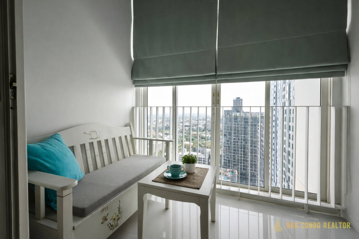 1-Bedroom Condo for Rent at IDEO Verve Sukhumvit (44 sqm) — On Nut BTS
