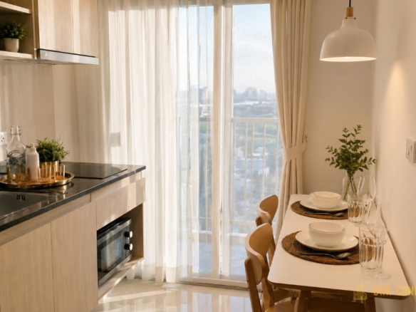 1-Bedroom Condo for Rent at The Base Park West Sukhumvit 77 (27 sqm) — On Nut BTS