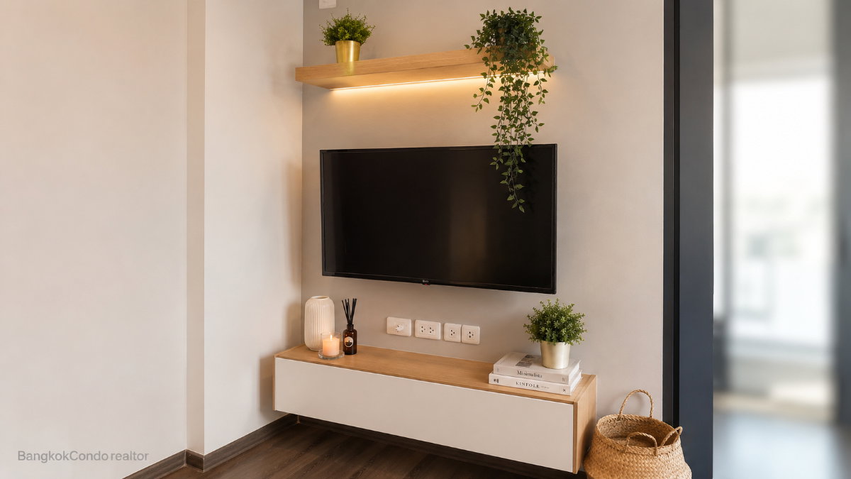 1-Bedroom Condo for Rent at The Base Park West Sukhumvit 77 (27 sqm) — On Nut BTS