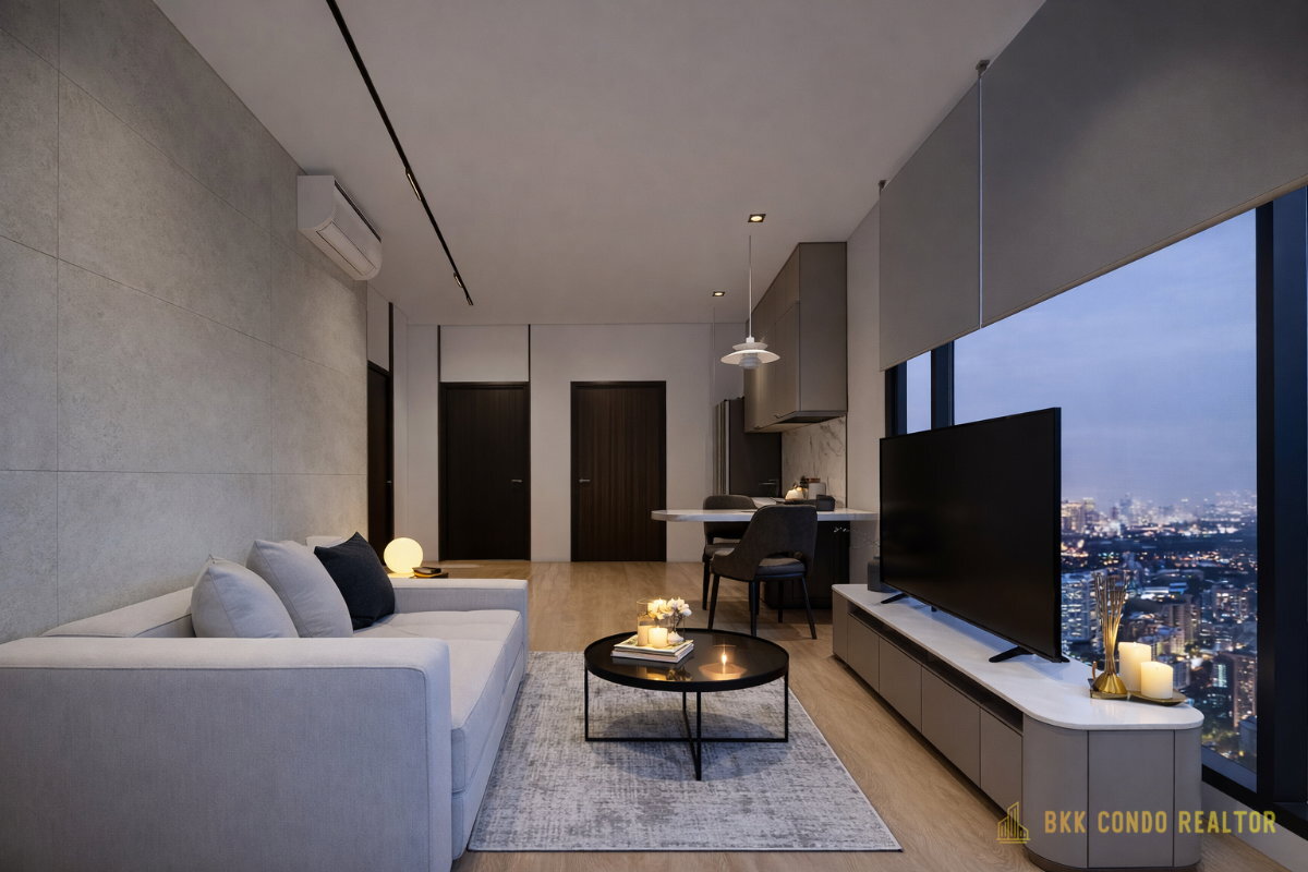 a03752-01 1-Bedroom Condo for Rent at Rhythm Ekkamai Estate (41 sqm) — Ekkamai BTS