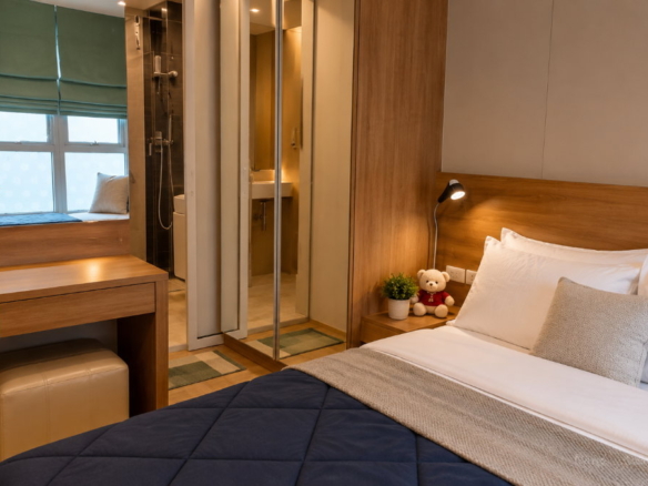 1-Bedroom Condo for Rent at Rhythm Sukhumvit 50 (35 sqm) — On Nut BTS