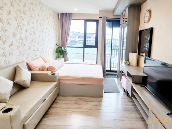 1-Bedroom Condo for Rent at Knights Bridge Collage Sukhumvit 107 (24 sqm) — Bearing BTS