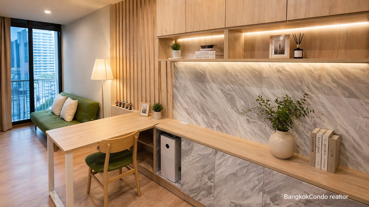 1-Bedroom Condo for Rent at Noble Recole (35 sqm) — Asoke BTS