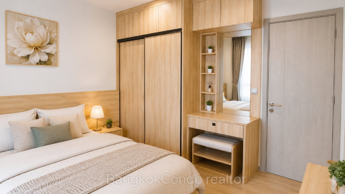 1-Bedroom Condo for Rent at Life Sukhumvit 62 (30 sqm) — Bang Chak BTS
