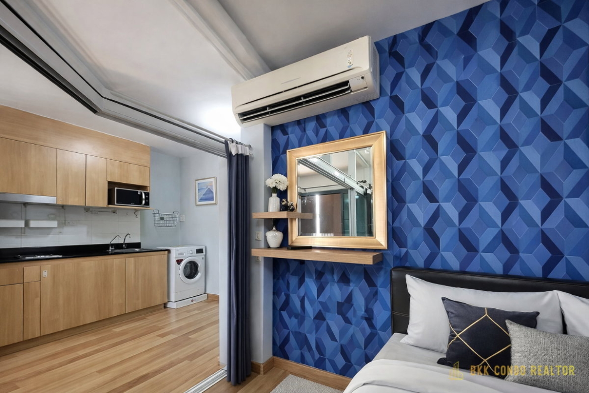 1-Bedroom Condo for Rent at IDEO Blucove Sukhumvit (27 sqm) — Udom Suk BTS