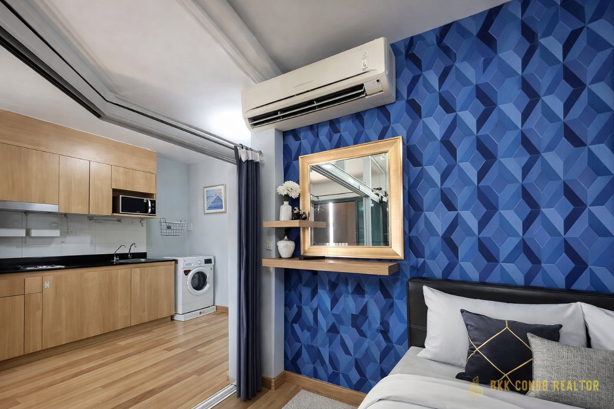a04148-03 1-Bedroom Condo for Rent at IDEO Blucove Sukhumvit (27 sqm) — Udom Suk BTS