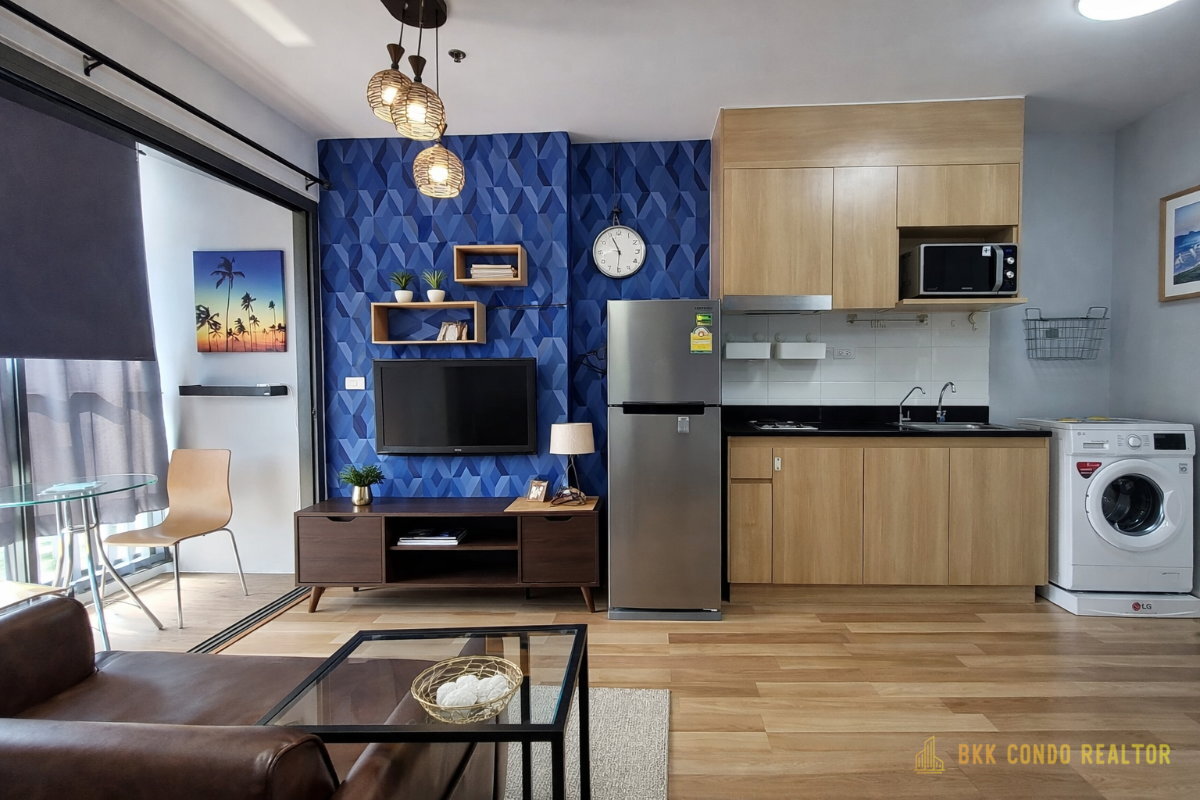 a04148-06 1-Bedroom Condo for Rent at IDEO Blucove Sukhumvit (27 sqm) — Udom Suk BTS