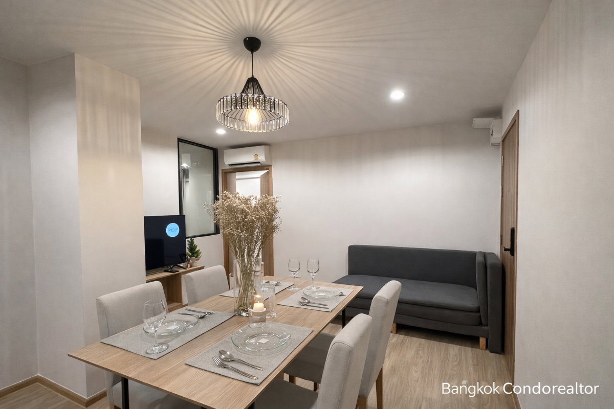 2-Bedroom Condo for Rent at The Excel Hideaway Sukhumvit 71 (60 sqm) — Phra Khanong BTS