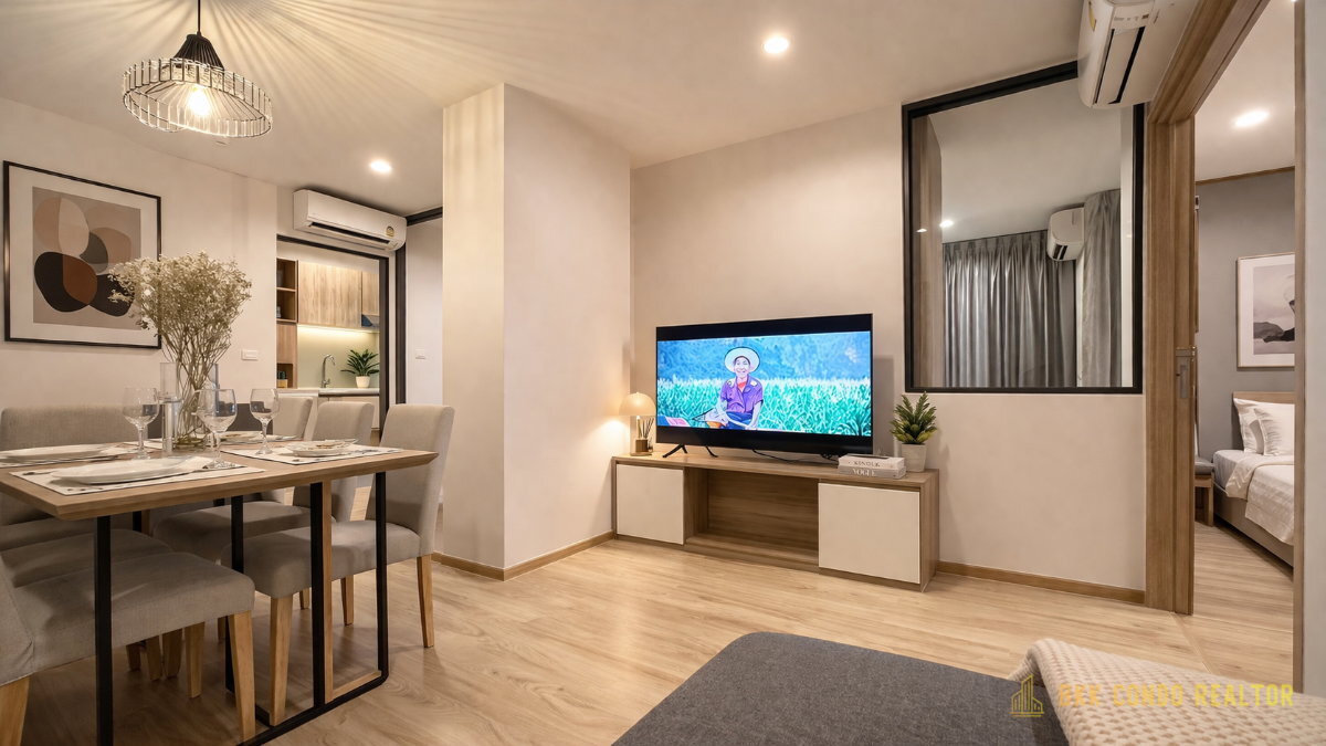 2-Bedroom Condo for Rent at The Excel Hideaway Sukhumvit 71 (60 sqm) — Phra Khanong BTS