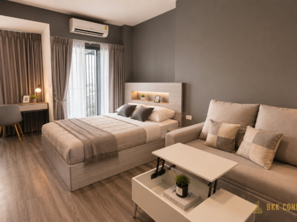 1-Bedroom Condo for Rent at IDEO Chula-Samyan (29 sqm) — Sam Yan MRT