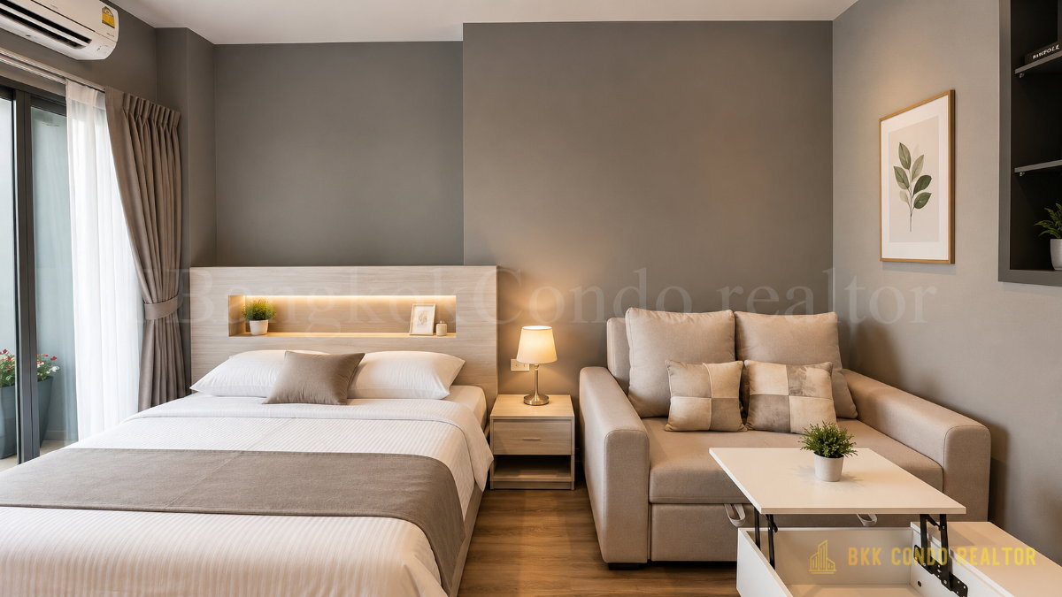 1-Bedroom Condo for Rent at IDEO Chula-Samyan (29 sqm) — Sam Yan MRT