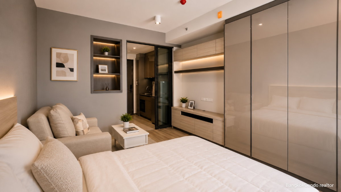 1-Bedroom Condo for Rent at IDEO Chula-Samyan (29 sqm) — Sam Yan MRT