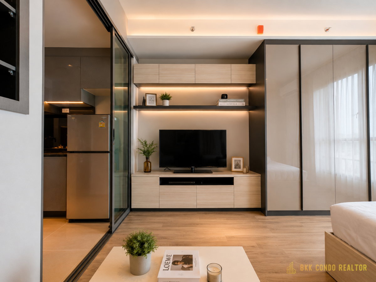 1-Bedroom Condo for Rent at IDEO Chula-Samyan (29 sqm) — Sam Yan MRT