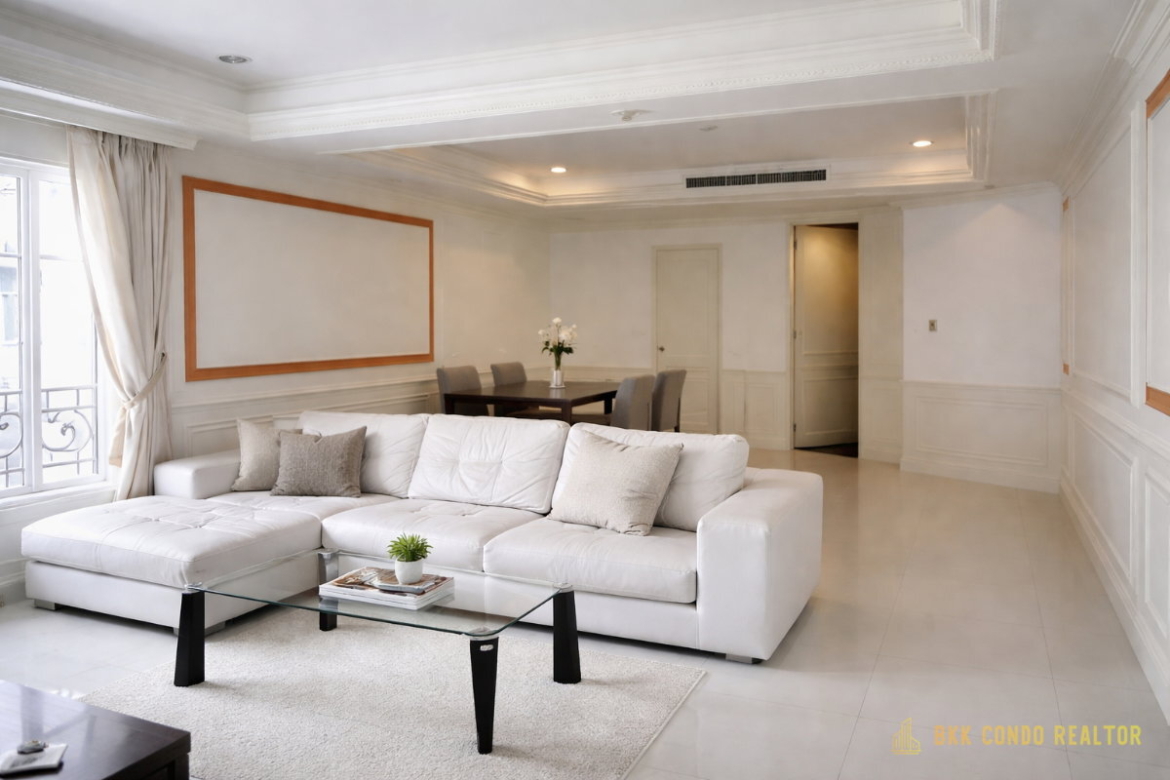 3-Bedroom Condo for Rent at La Vie En Rose Place (132 sqm) — Phrom Phong BTS