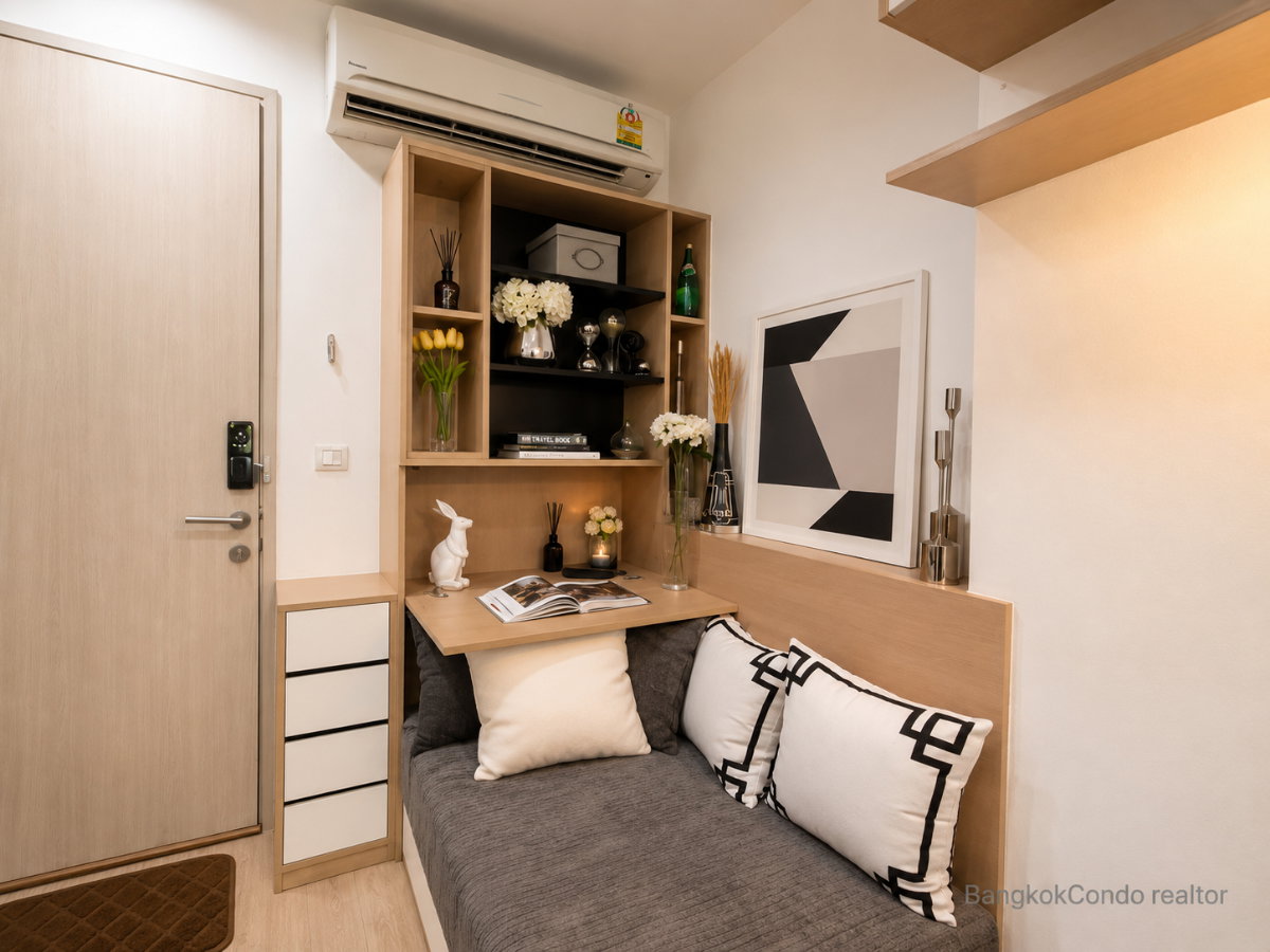 1-Bedroom Condo for Rent at IDEO Q Chula – Samyan (28 sqm) — Sam Yan MRT
