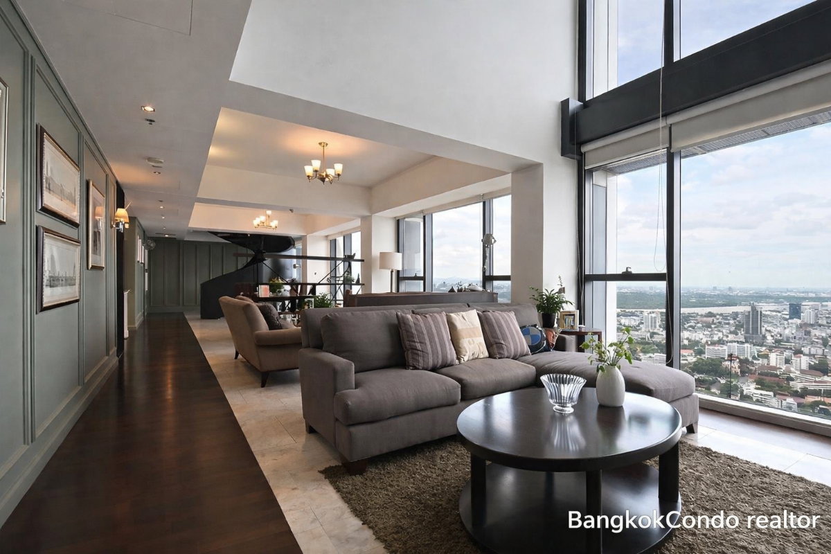 a04750-07 Duplex 4-Bedroom Condo for Rent at The Met Sathorn (366 sqm) — Chong Nonsi BTS