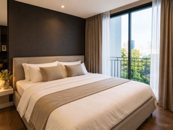 1-Bedroom Condo for Rent at The Room Sukhumvit 40 (44 sqm) — Ekkamai BTS