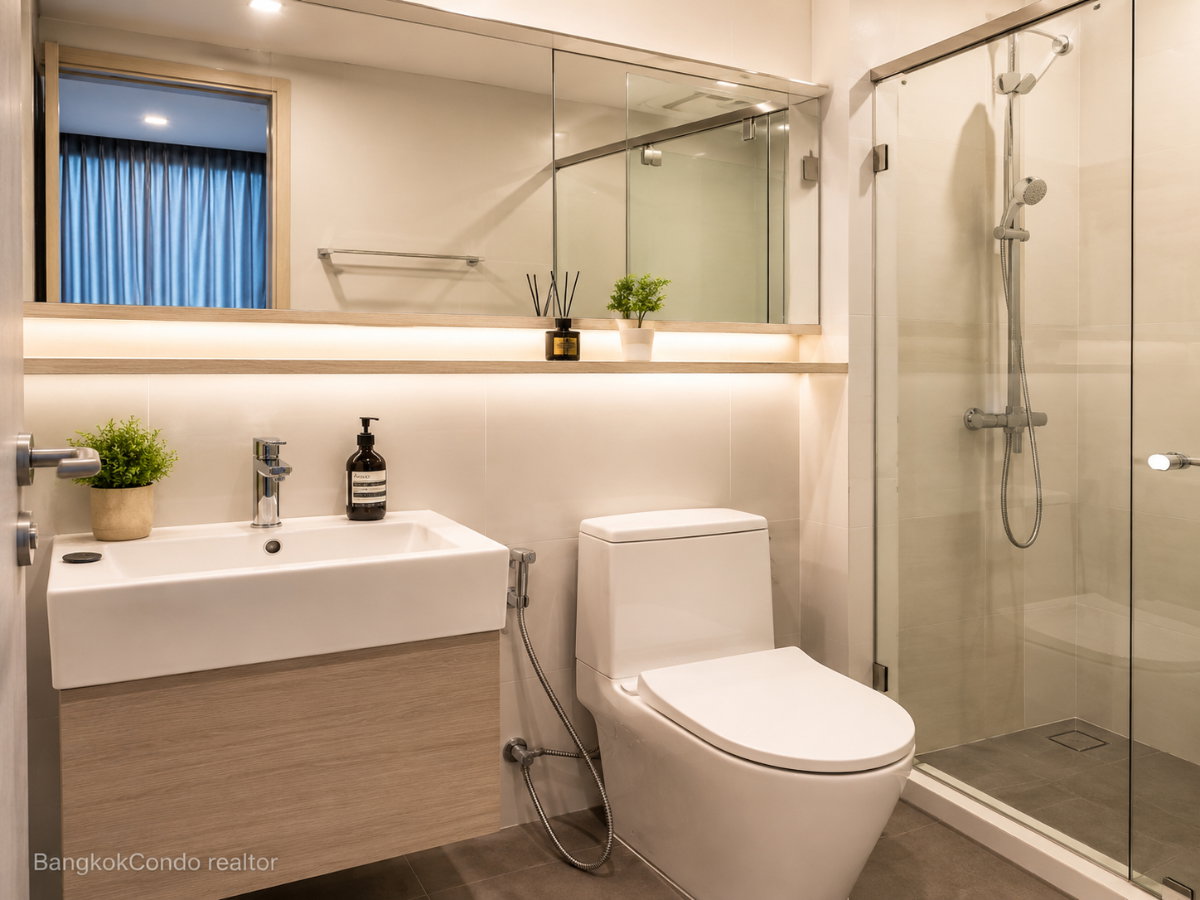 1-Bedroom Condo for Rent at The Room Sukhumvit 40 (44 sqm) — Ekkamai BTS