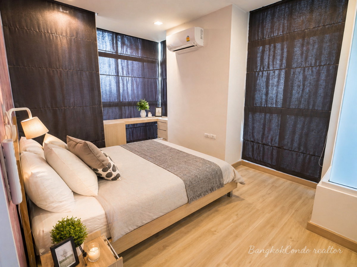 2-Bedroom Condo for Rent at The Coast Condominium (58 sqm) — Bangna BTS
