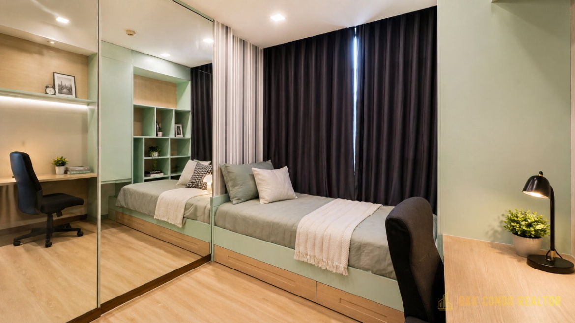 2-Bedroom Condo for Rent at The Coast Condominium (58 sqm) — Bangna BTS