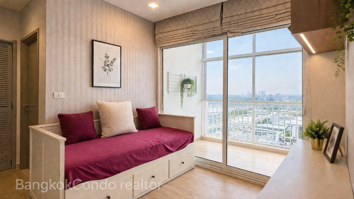 2-Bedroom Condo for Rent at The Coast Condominium (58 sqm) — Bangna BTS