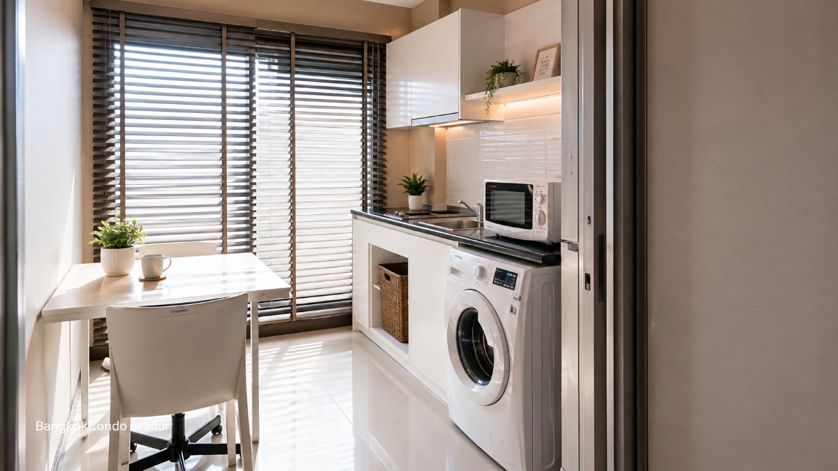 1-Bedroom Condo for Rent at Aspire Sukhumvit 48 (32.5 sqm) — On Nut BTS