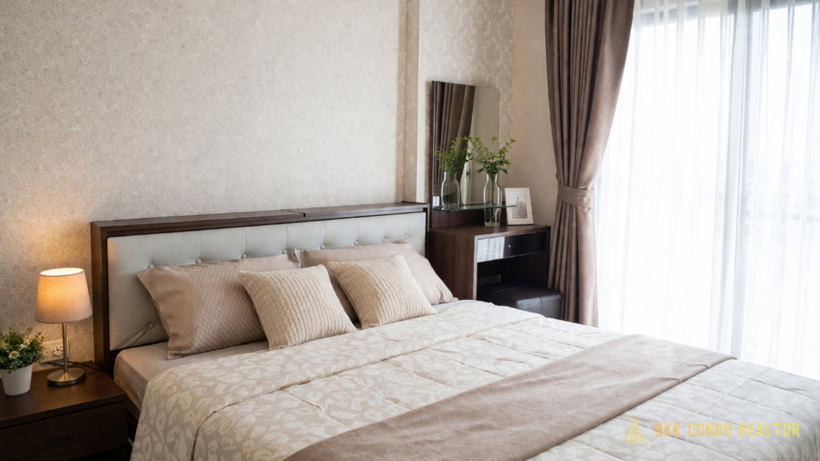 1-Bedroom Condo for Rent at Aspire Sukhumvit 48 (32.5 sqm) — On Nut BTS