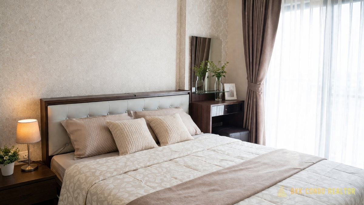 1-Bedroom Condo for Rent at Aspire Sukhumvit 48 (32.5 sqm) — On Nut BTS