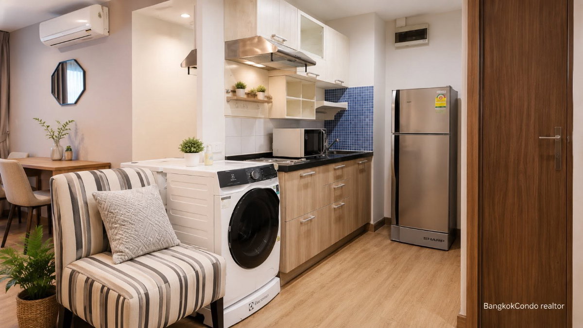 1-Bedroom Condo for Rent at The Address Sukhumvit 42 (46 sqm) — Ekkamai BTS